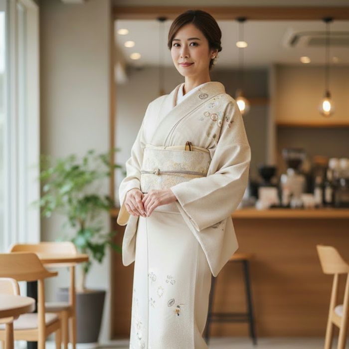 小紋 正絹 251204-10 反物 高級品 加工小紋 仕立て上がり価格 裏地正絹