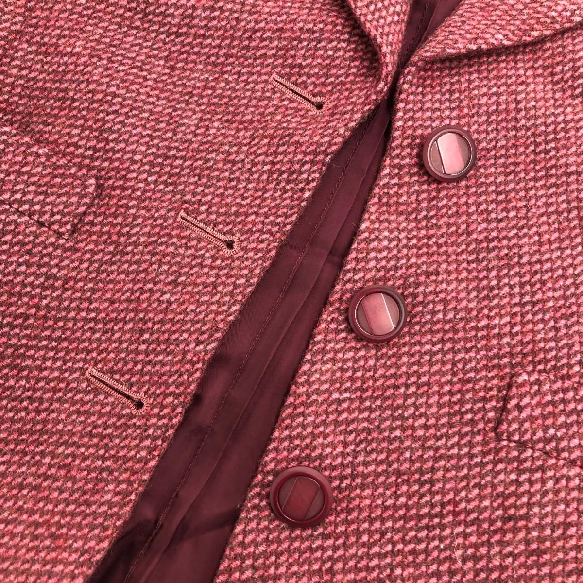 jun Ashida ジュンアシダ ジャケット サイズ:7 表地カシミヤ100