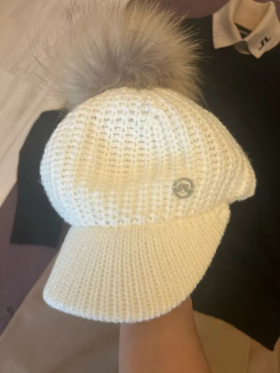 J.LINDEBERG J.リンドバーグ ニット ポンポン 帽子