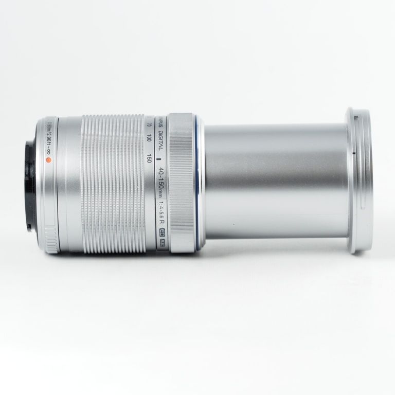  OLYMPUS M.ZUIKO DIGITAL ED 40-150 mm F 4.0-5.6 R シルバー オリンパス 望遠ズームレンズ マイクロフォーサーズ 14039 レンズ(ズーム) カメラ