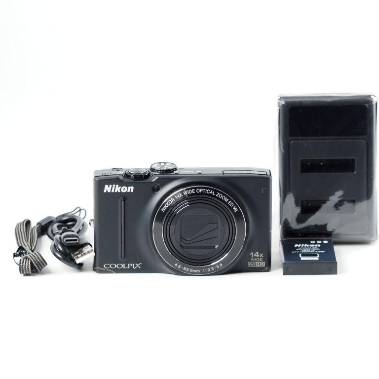 Nikon デジタルカメラ COOLPIX S 8200 ノーブルブラック BK ニコン クールピクス 14037