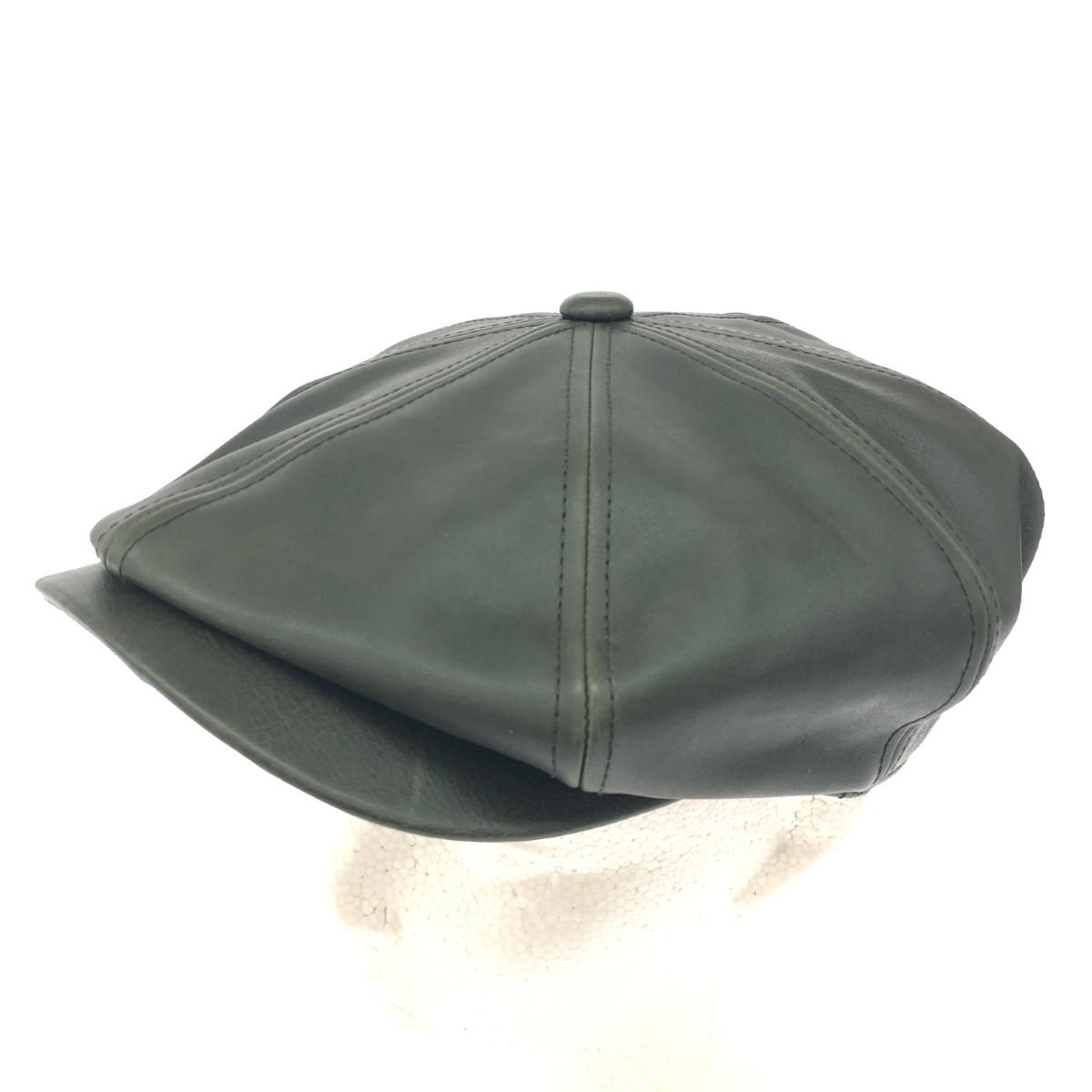 Stetson ステットソン ハンチング レザー カーキ メンズ