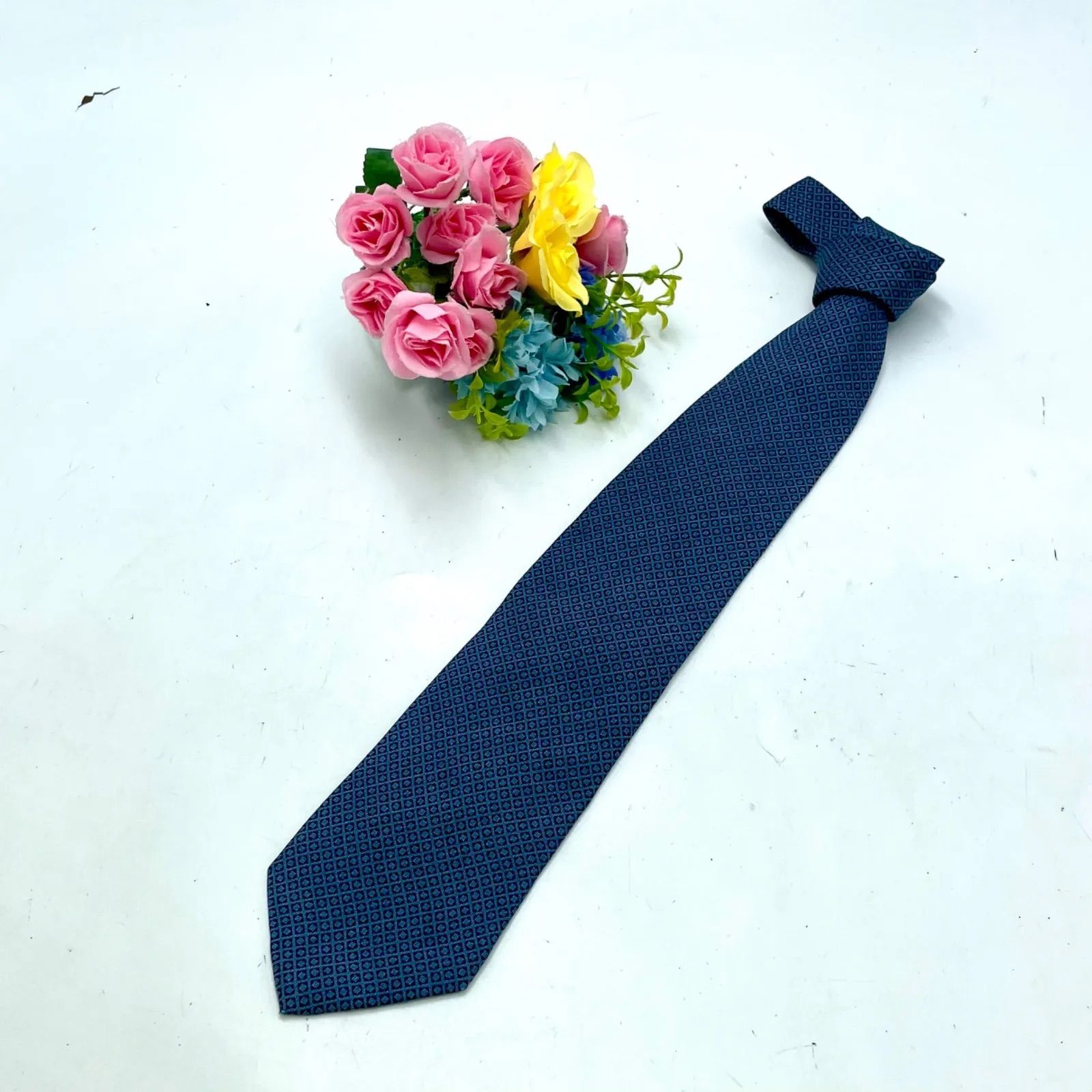 ダンヒル ネクタイ シルクフォーマル ビジネス FX589 - メルカリ