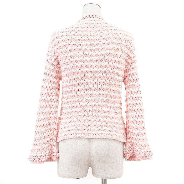 極美品】CHANEL シャネル カーディガン P58578 COCOマークチャーム