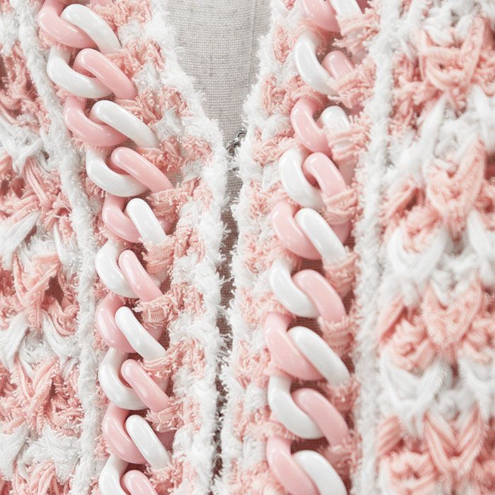 極美品】CHANEL シャネル カーディガン P58578 COCOマークチャーム