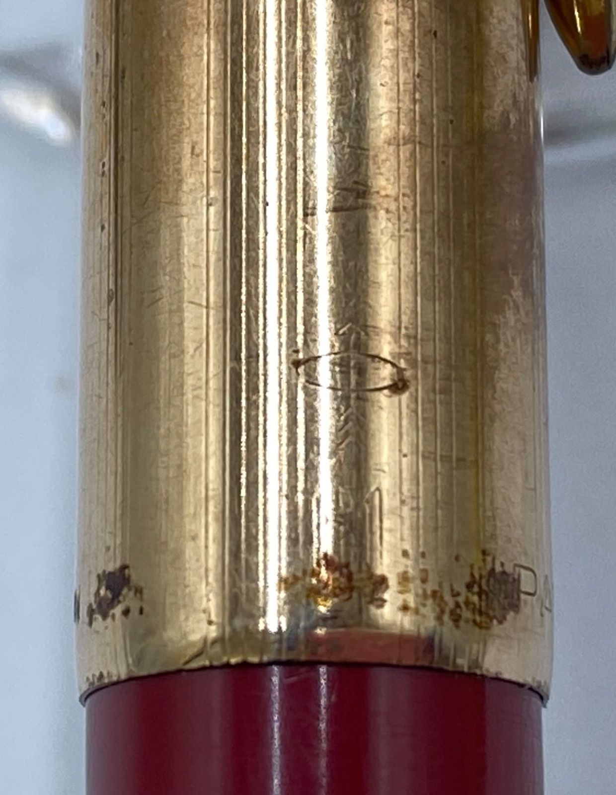 万年筆 ボルドー