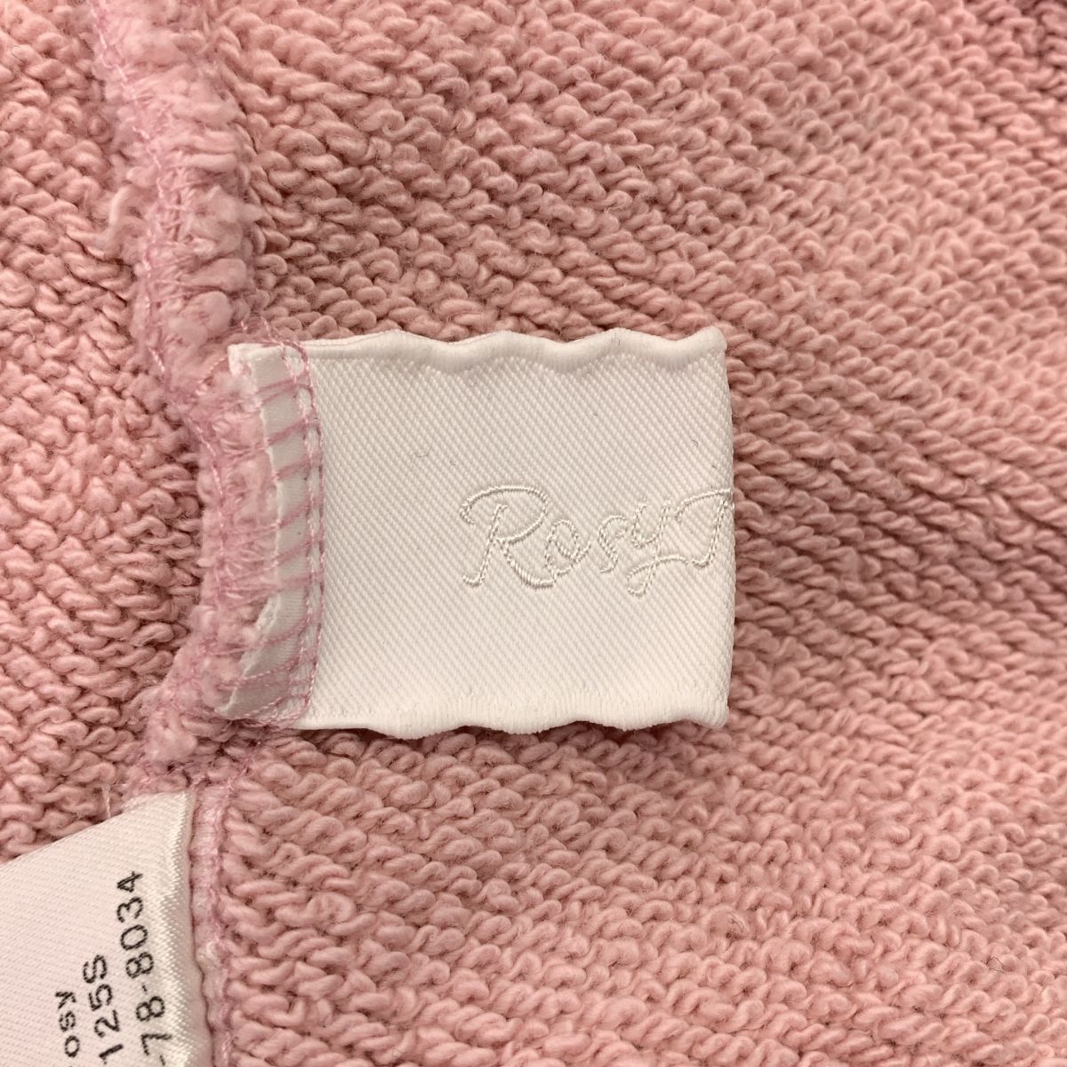 Rosy Monster / ロージーモンスター | R wappen college collar sweat