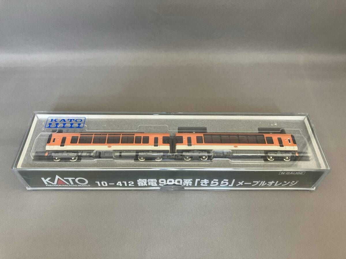 Nゲージ KATO 10-412 叡山電鉄900系電車 きらら (オレンジ) カトー
