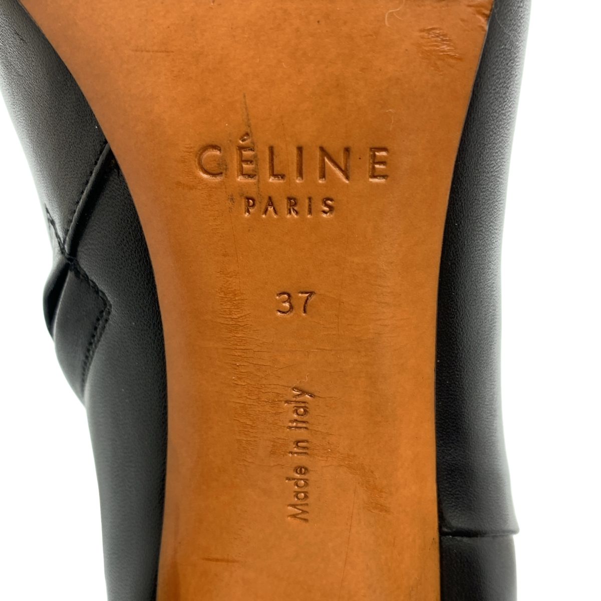 CELINE / セリーヌ | フィービー期 BAMBAM バンバン レザー ヒール