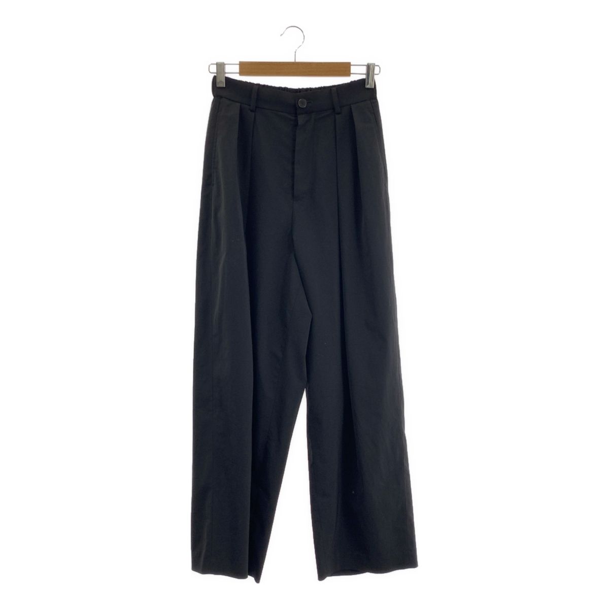 conte / コンテ | タック イージー テーパードワイドパンツ | 36