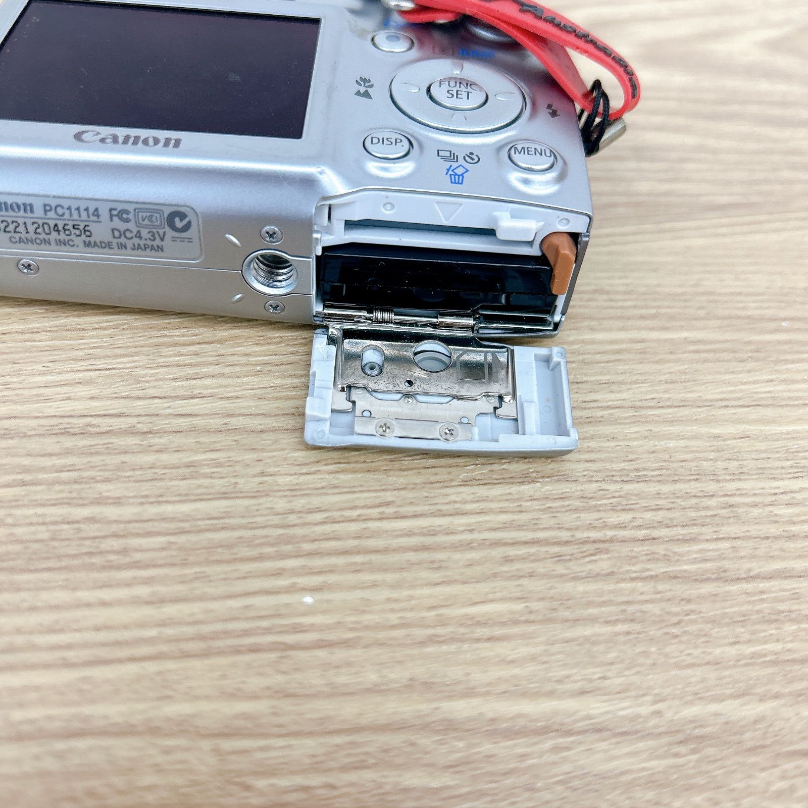 ☆【通電未確認】Canon IXY DIGITAL 500 キヤノン デジカメ シルバー