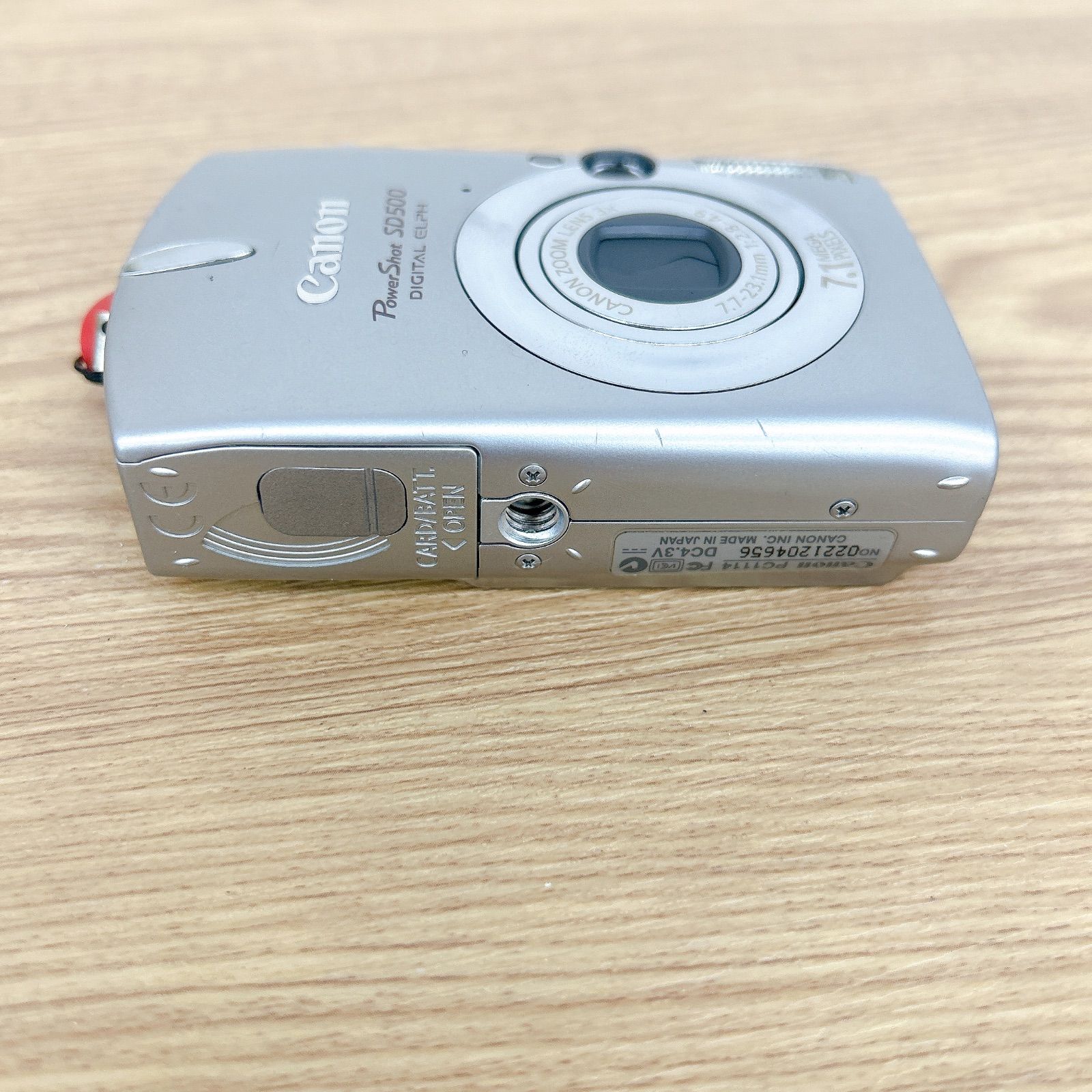 ☆【通電未確認】Canon IXY DIGITAL 500 キヤノン デジカメ シルバー