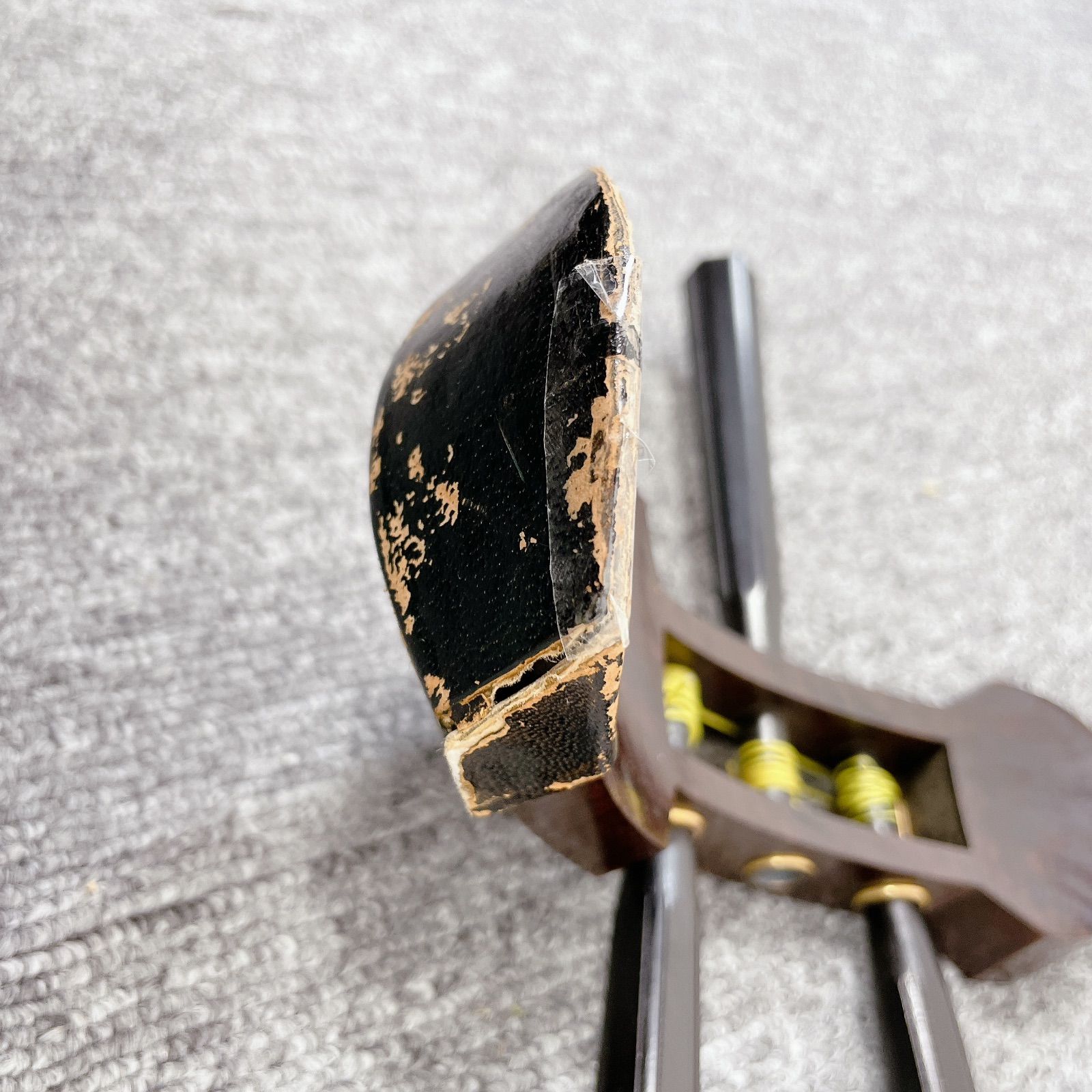 三味線 細棹 金細 二本溝 トチ入り紅木 綾杉彫り胴 和楽器 - メルカリ