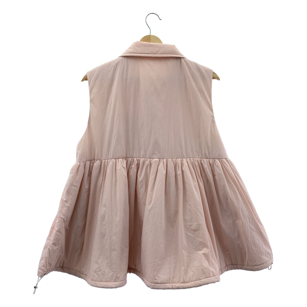 Rosy Monster / ロージーモンスター | scallop pocket W zip vest