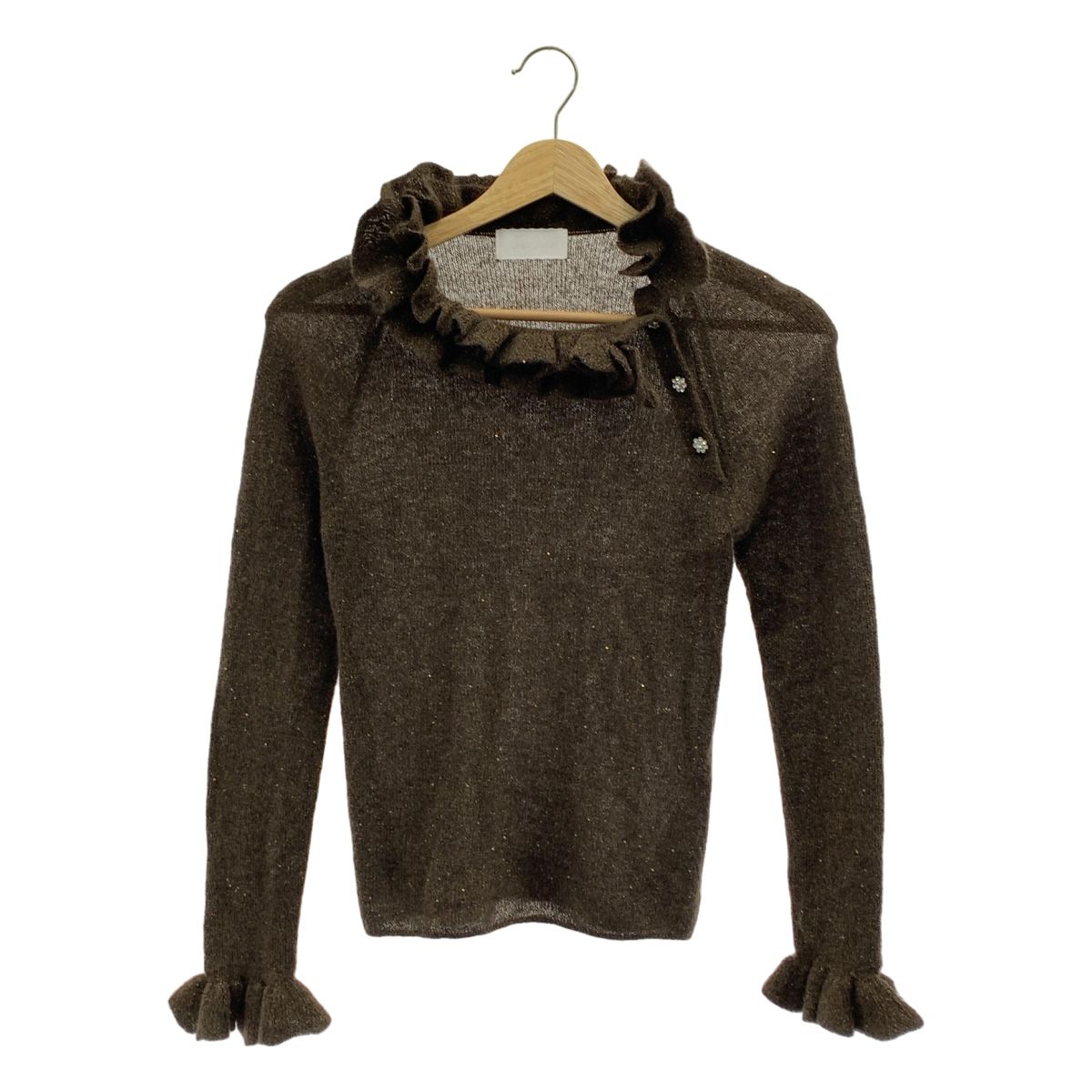 Rosy Monster / ロージーモンスター | twinkle mohair frill knit