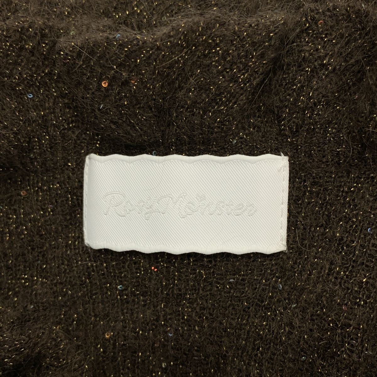 Rosy Monster / ロージーモンスター | twinkle mohair frill knit