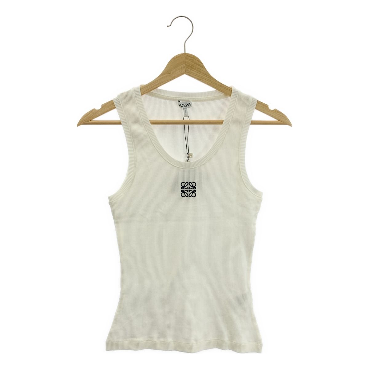 美品】 LOEWE / ロエベ | Anagram アナグラム コットン リブ タンク