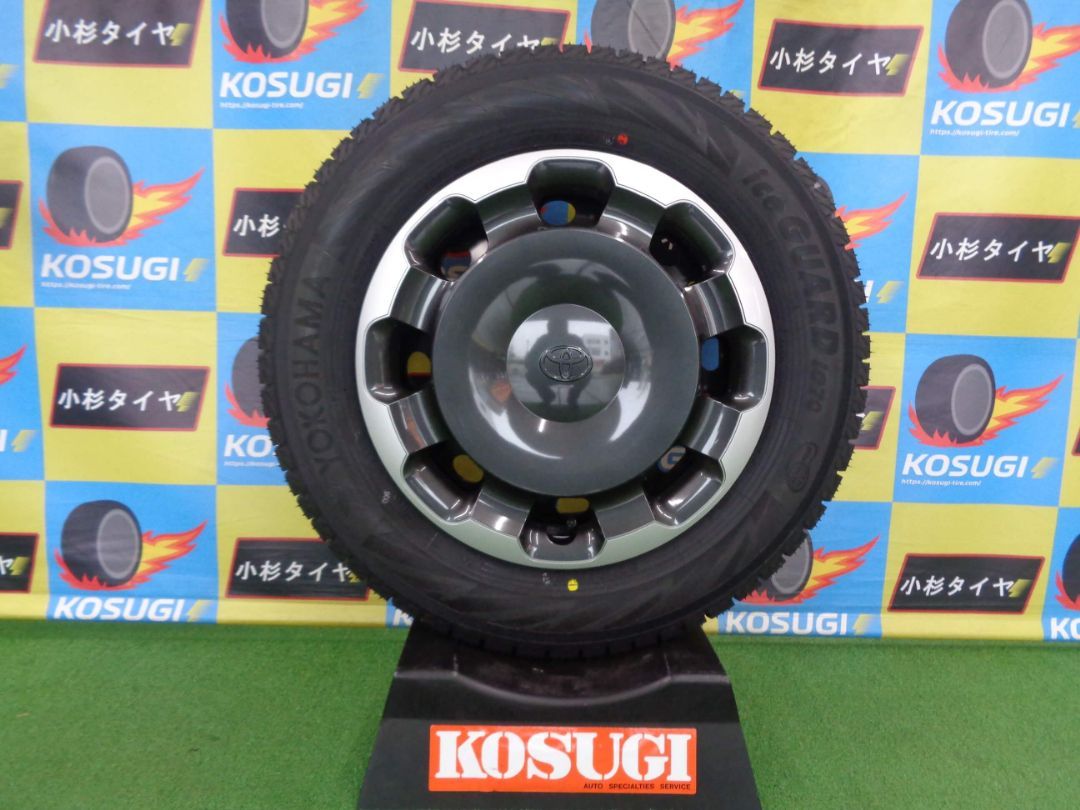 10系シエンタ 鉄 ヨコハマタイヤ アイスガードIG 70 未商品 スタッドレスセット 185 65 R 15