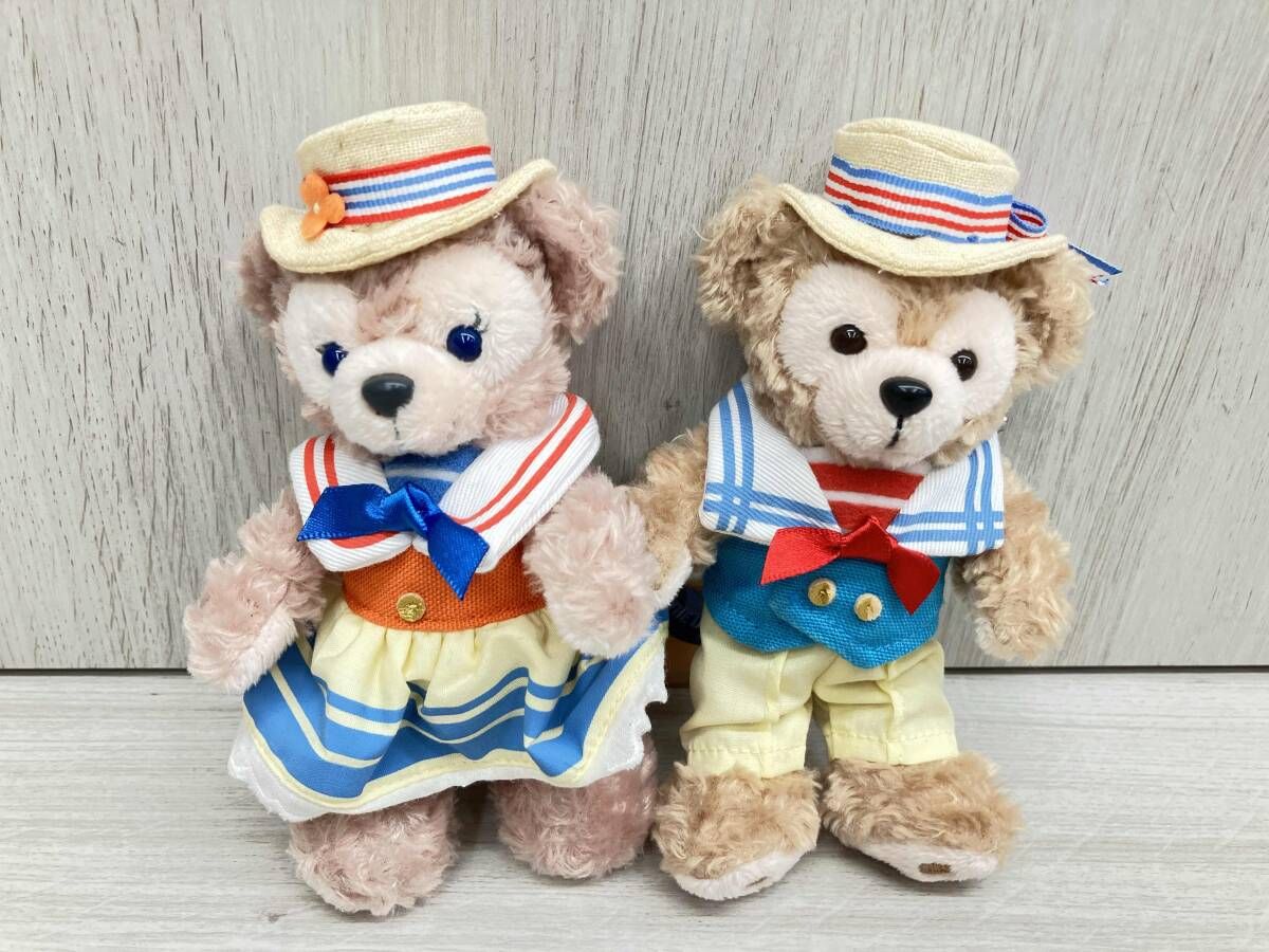 ダッフィー ぬいぐるみバッジ おやすみ ケープコッド セーラー オータムパレット ダッフィー ケープコッドシーズンズ 2009 おやすみセット ぬいぐるみ