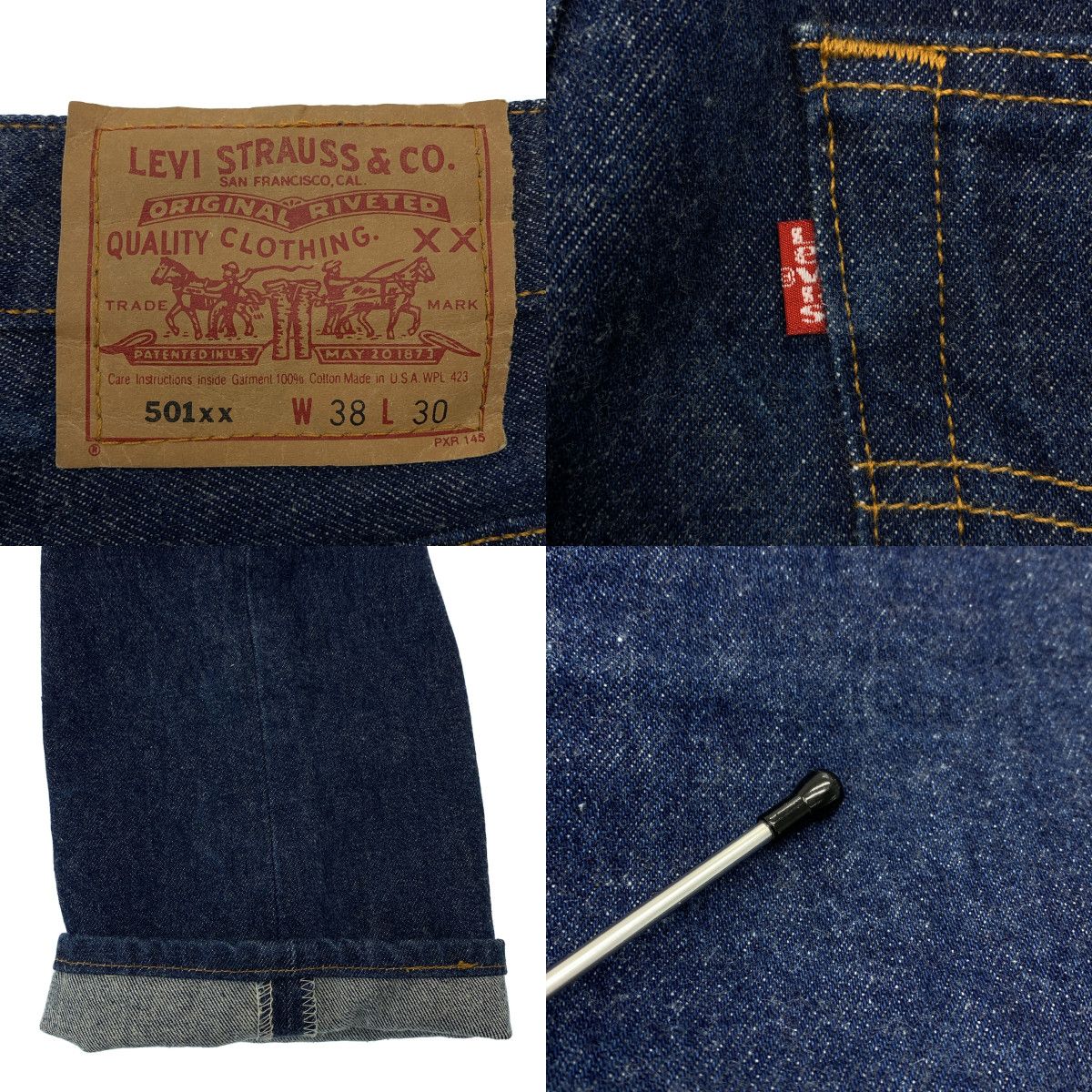Levi's / リーバイス | 1990s | 501XX ボタン裏653 デニムパンツ | W38