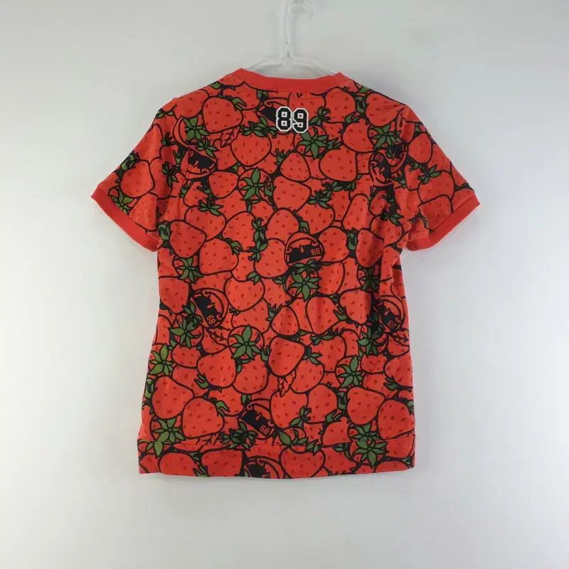 パーリーゲイツ レディース90 レッド いちご 半袖 スウェット K9031