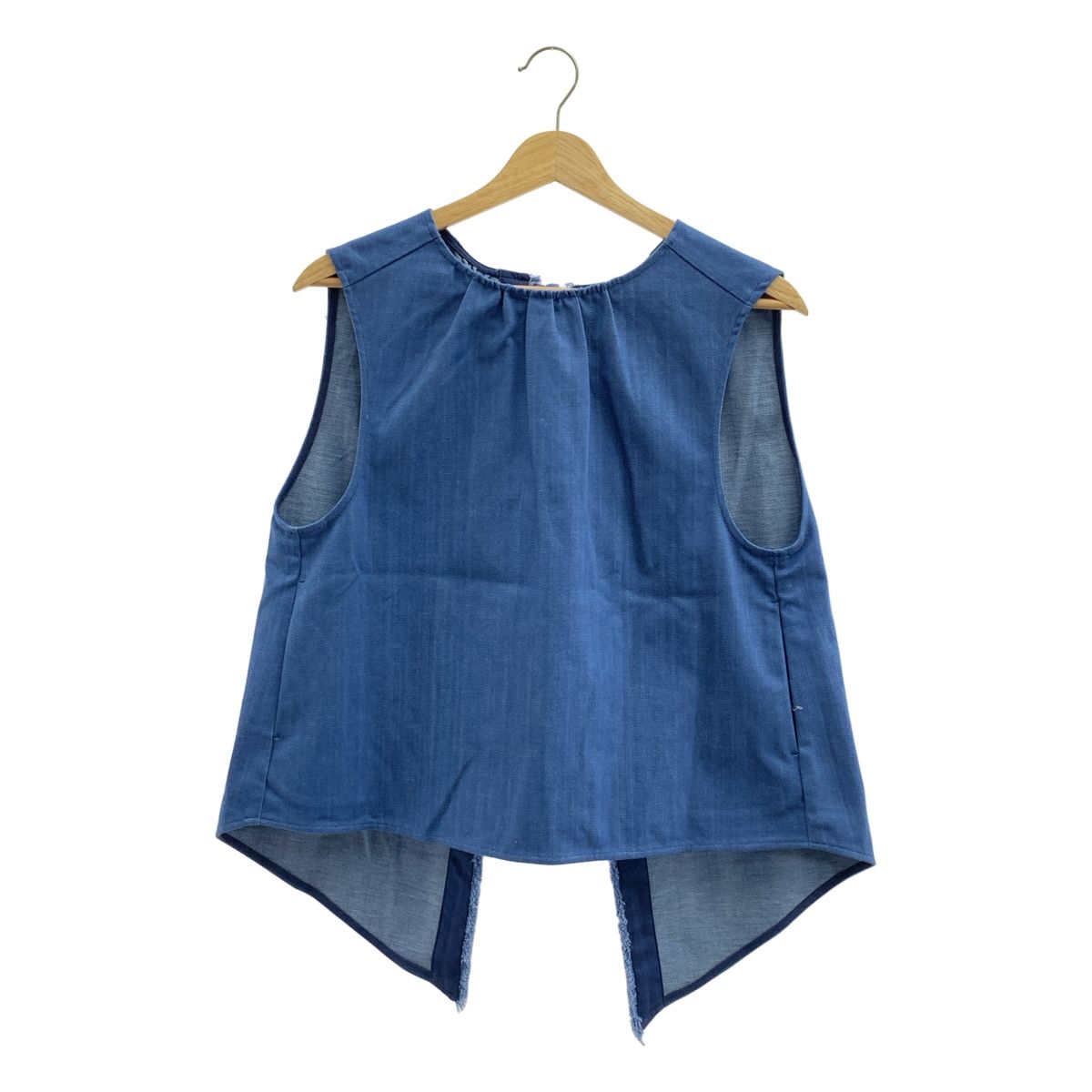 ロージーモンスターベスト 美品】 Rosy Monster / ロージーモンスター | ribbon denim vest