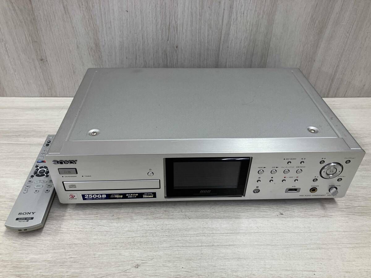 ジャンク 【ジャンク】 SONY HDDオーディオレコーダー NAC-HDI - メルカリ