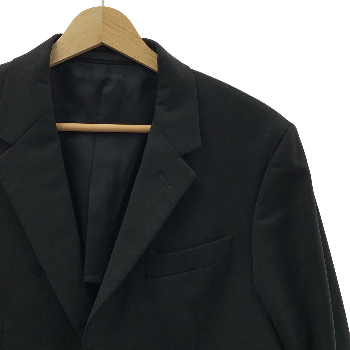 PRADA / プラダ | 2B テーラードジャケット | 46 | ブラック | メンズ