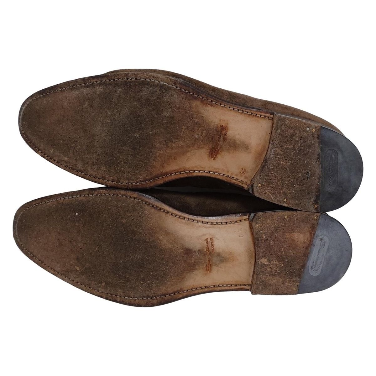 【新品未使用】サントーニ Santoni タッセル 茶色 紳士革靴 スエード SANTONI スエードタッセルローファー - thekanの靴ブログ