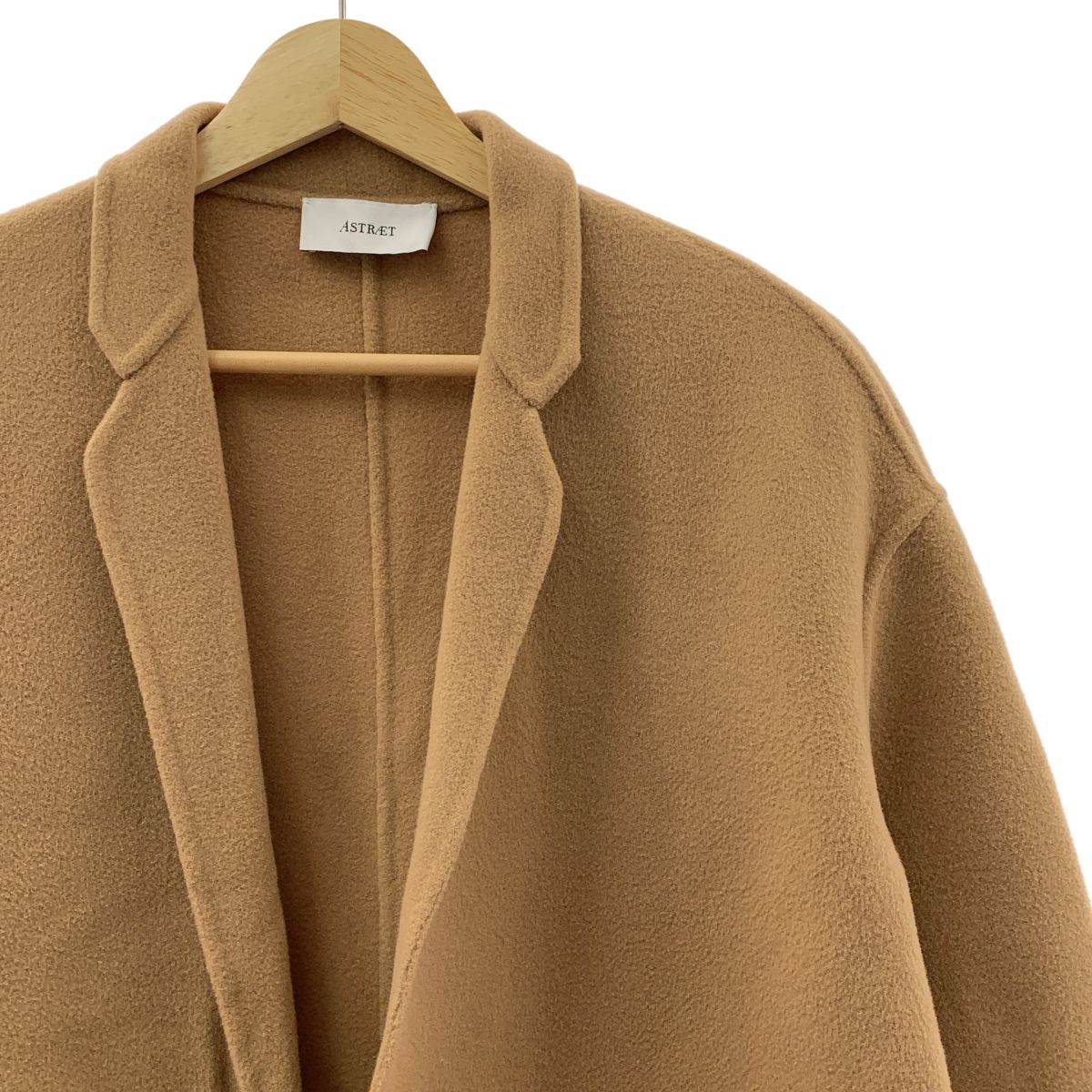 ASTRAET / アストラット | ウール リバー スタンド チェスターコート