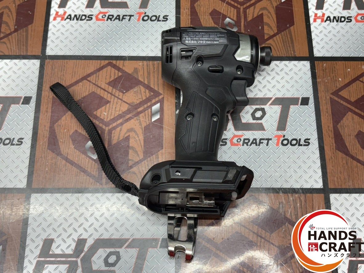 【未使用】マキタ Makita TD173DZB 充電式インパクトドライバ 18V 本体のみ【ハンズクラフト佐賀】 マキタ（makita） 【在庫あり】マキタ TD173DZ 充電式インパクト