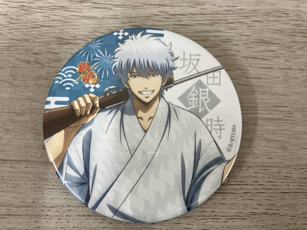 坂田銀時 夏祭りver 缶バッジ 銀魂 - メルカリ