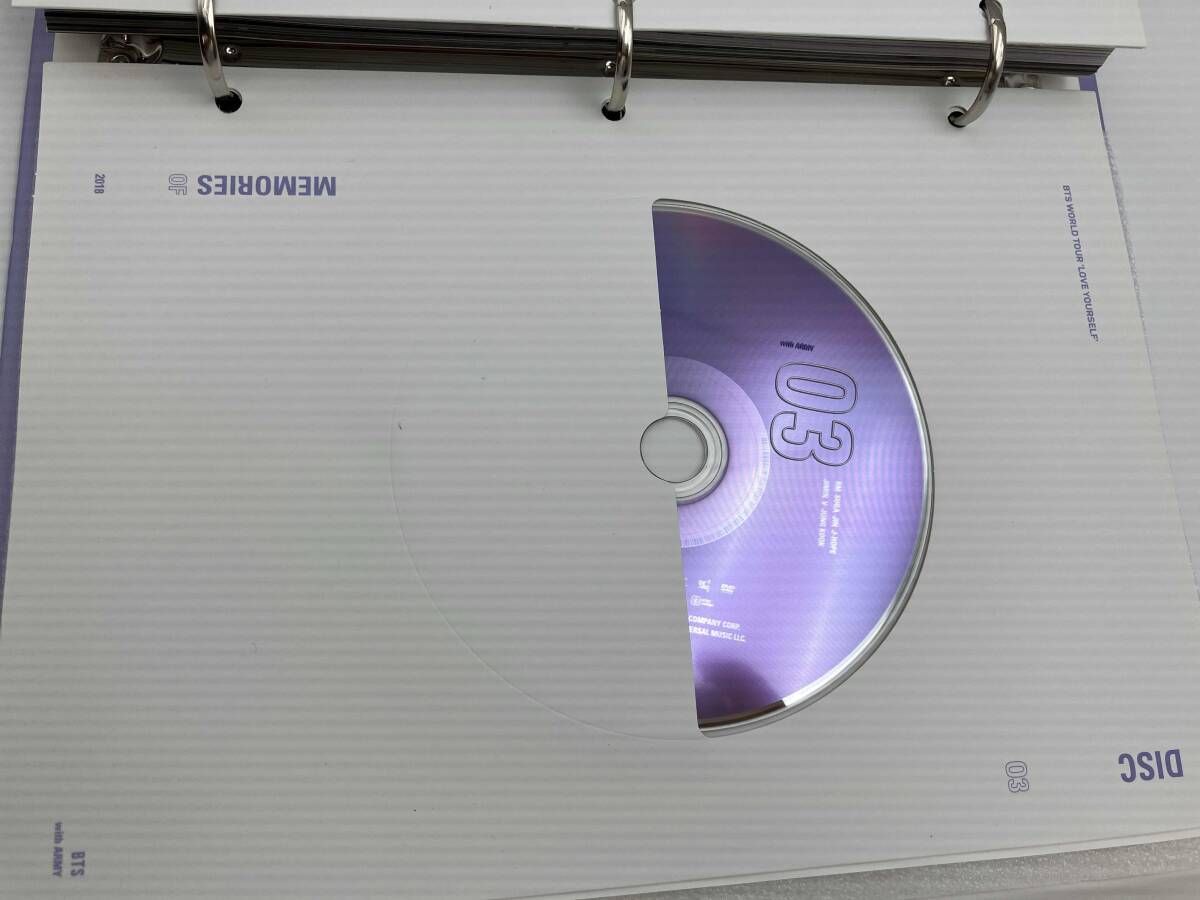 DVD BTS MEMORIES OF 2018(UNIVERSAL MUSIC STORE & FC限定版) - メルカリ