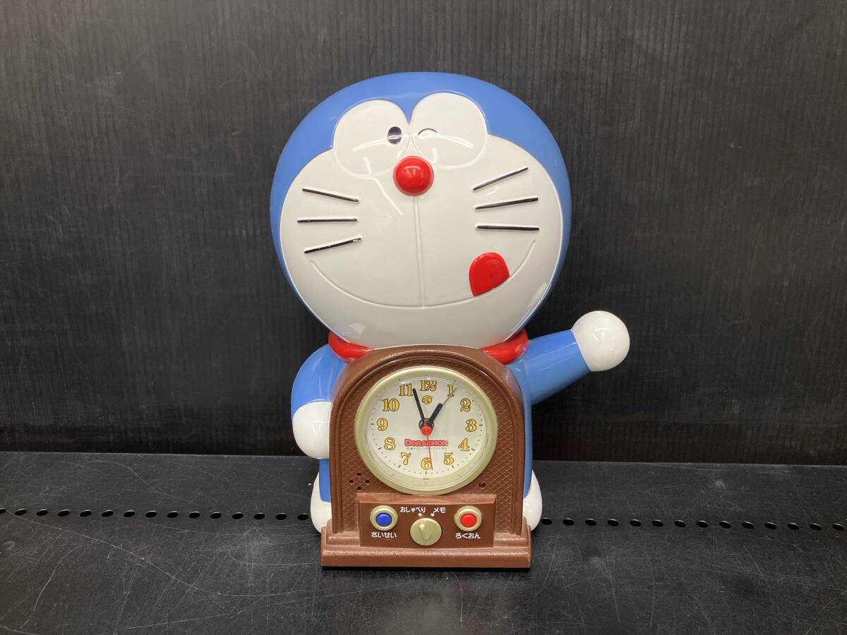 SEIKO ドラえもん 目覚まし時計 録音メモ機能付 大山のぶ代 【箱無し