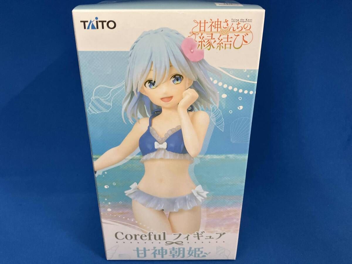 タイトー 甘神朝姫 (水着:ブルー×ホワイト) Coreful フィギュア 甘神