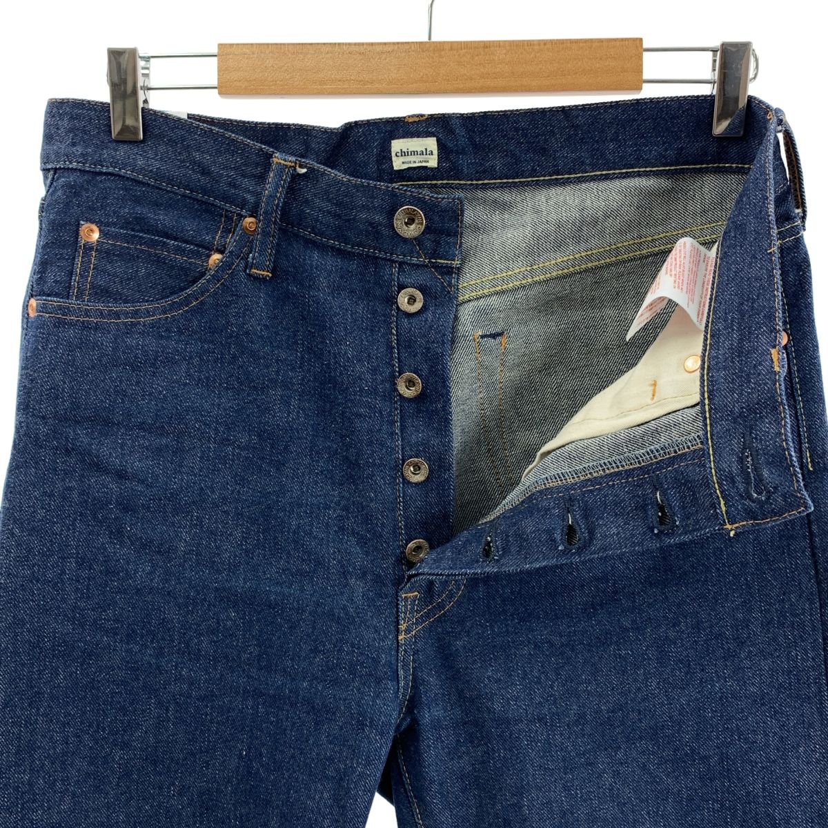 chimala / チマラ | Selvedge Denim Wide Tapered Cut デニムパンツ