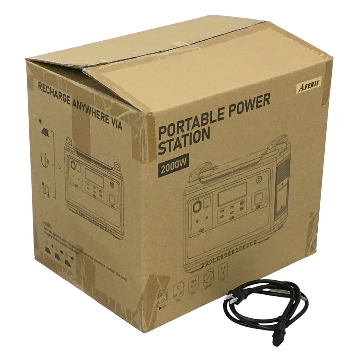 AFERIY 2001 A ポータブル電源 アウトドア 1997 Wh アフェリー