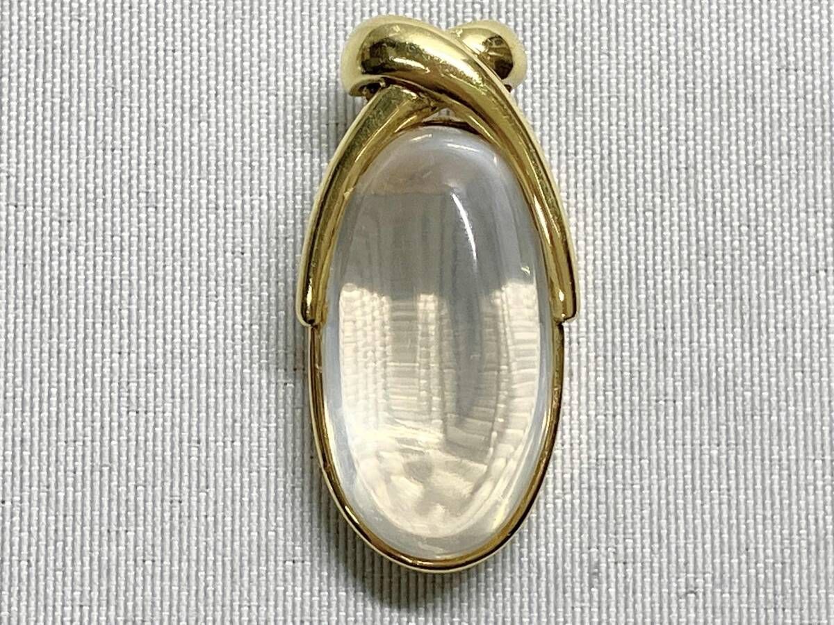 K 18 ペンダントトップ 3.2 g H 2.0×W 1.0 cm