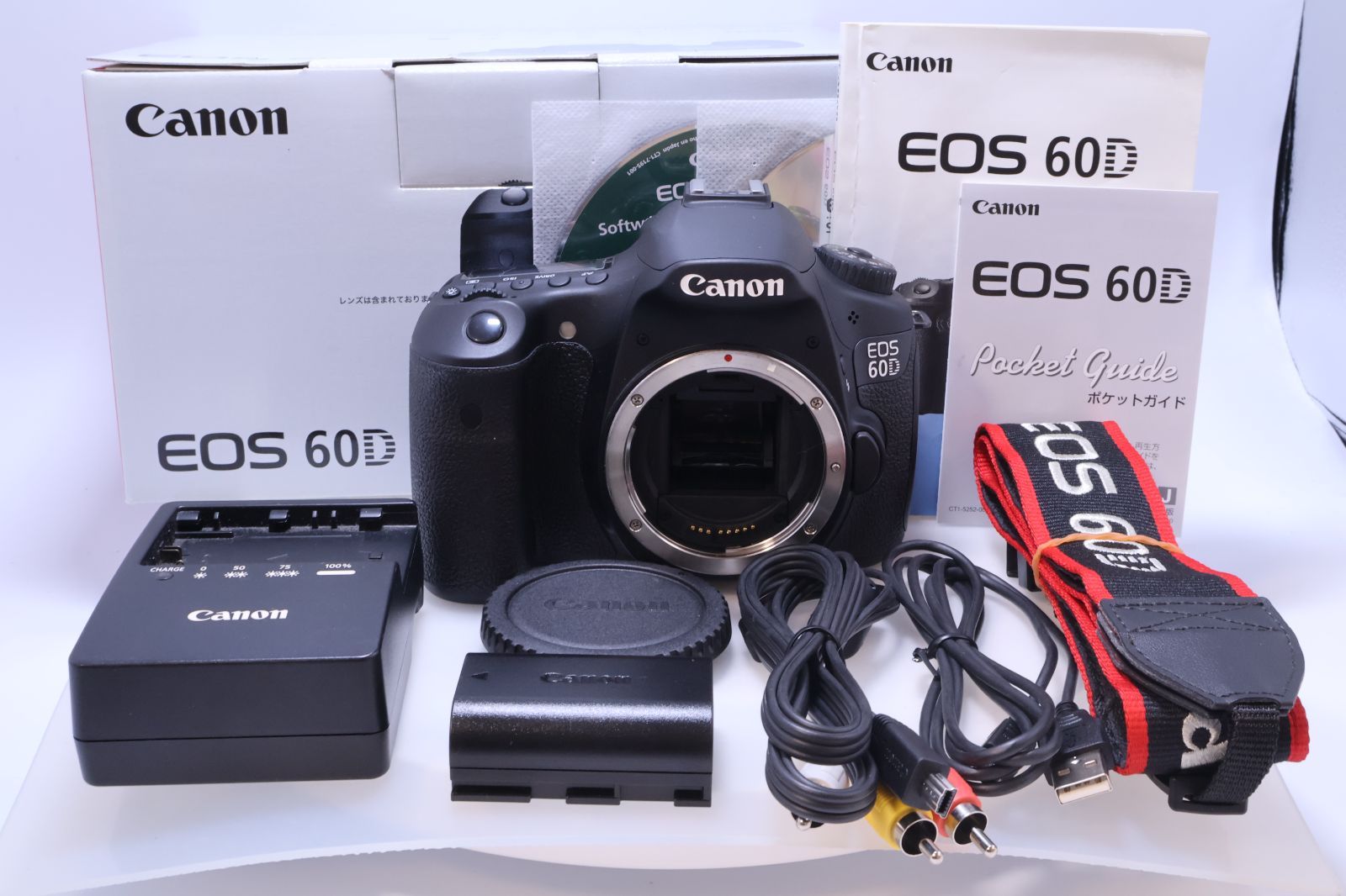 美品 EOS 60D ボディ おまけあり 【公式通販】