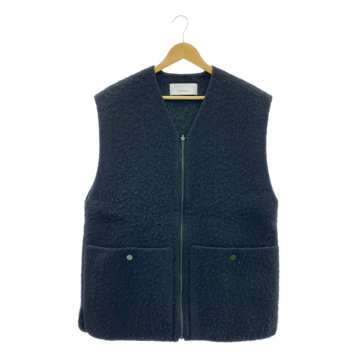OVERCOAT / オーバーコート | Alpaca Reversible Vest アルパカ ウール 