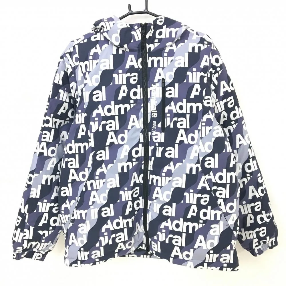 Admiral フード付きジャケット ホワイト⁄グリーン ADMIRAL アドミラル