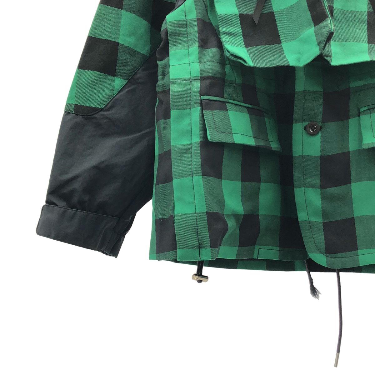 sacai / サカイ | 2022SS | バッファローチェックブルゾン ジャケット