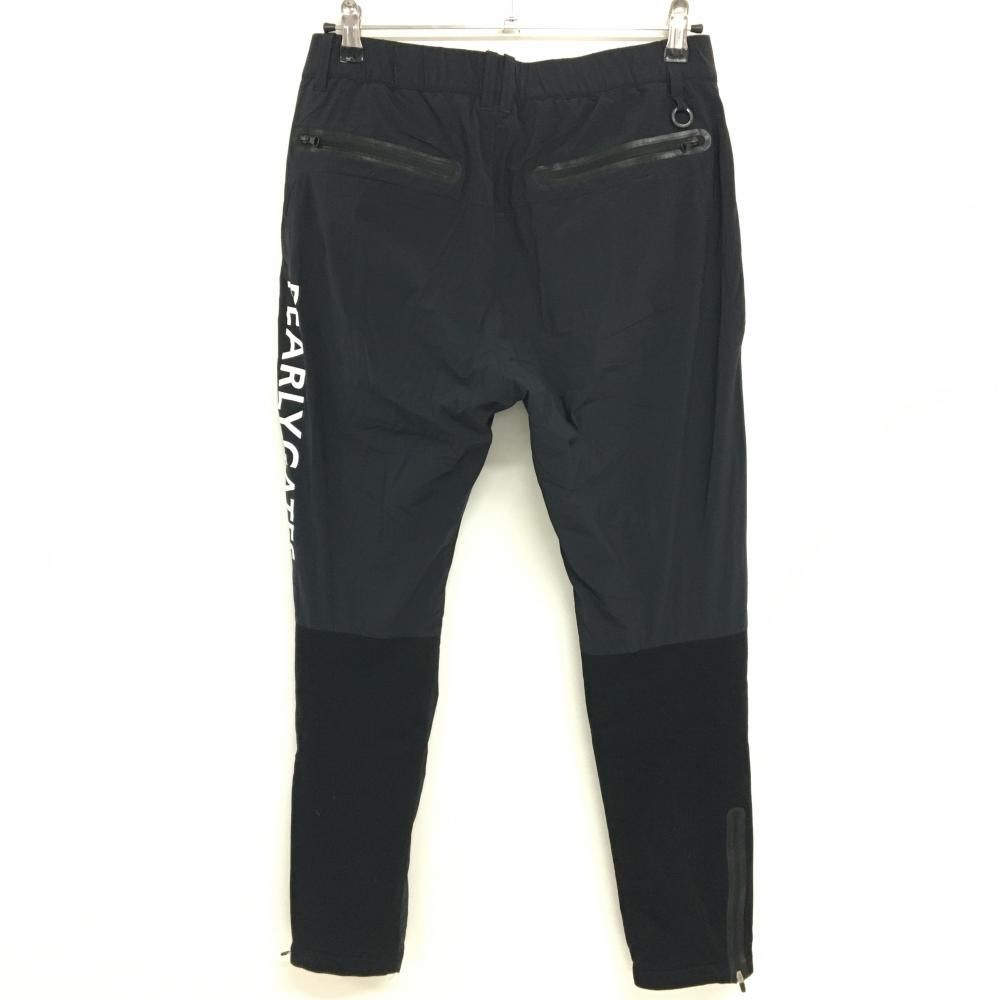 パーリーゲイツ パンツ ネイビー×白 サイドロゴ 裏起毛 メンズ 4(M