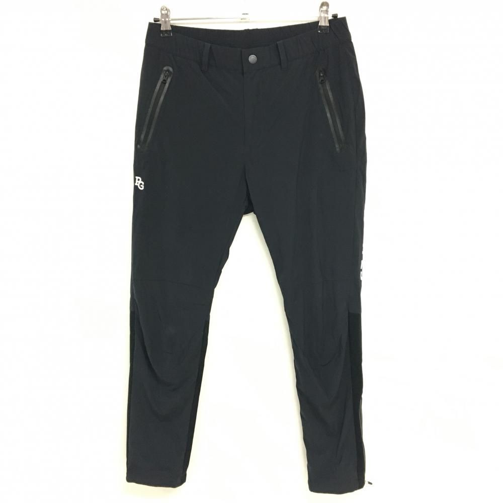 パーリーゲイツ パンツ ネイビー×白 サイドロゴ 裏起毛 メンズ 4(M