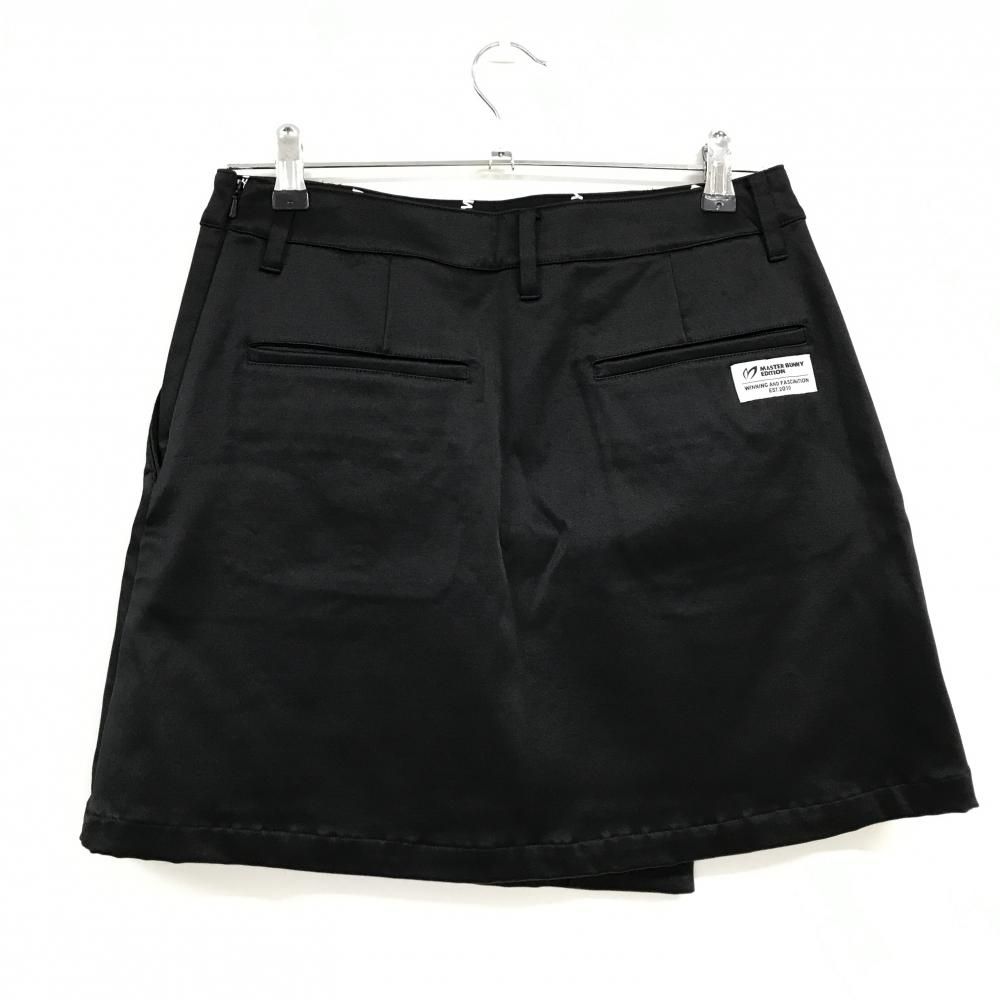 マスターバニー スカート 黒×白 ロゴプリント レディース 2(L) ゴルフ