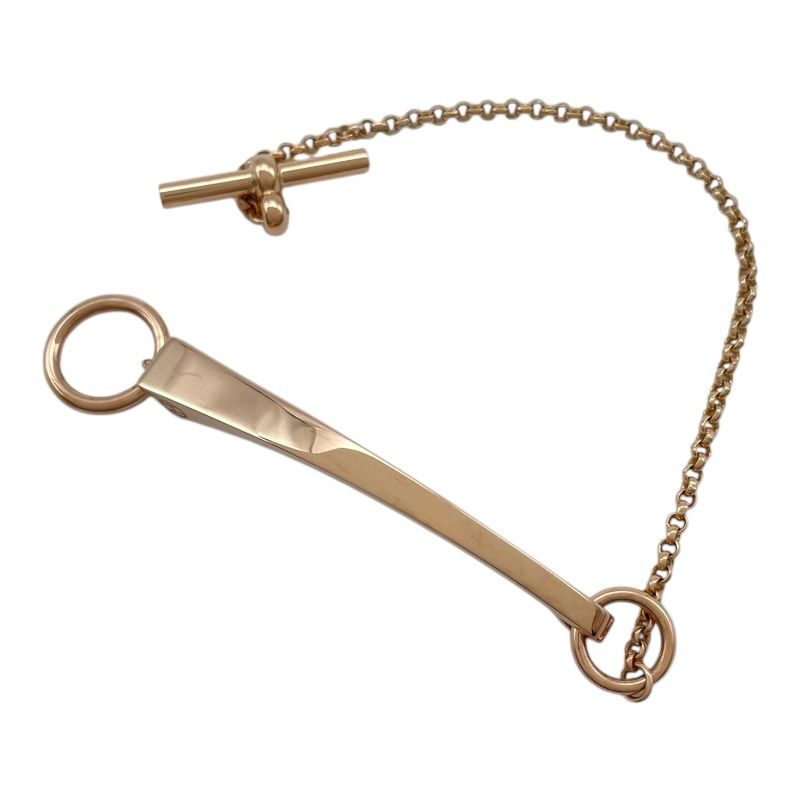 エルメス HERMES ケル―ドフォルジュブレスレット ピンクゴールド Au 750