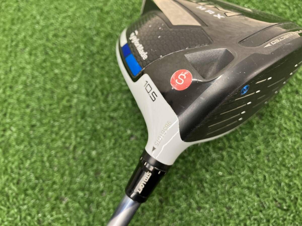 ドライバー TaylorMade SIM MAX SPEEDER661 EVOLUTION Ⅵ フレックスS