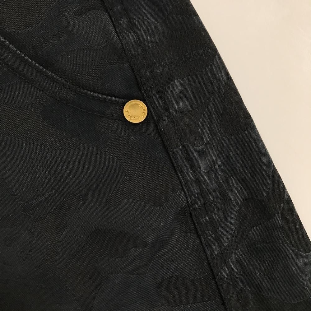 美品】マークアンドロナ スカート 黒 カモフラ柄・スカル地模様 迷彩