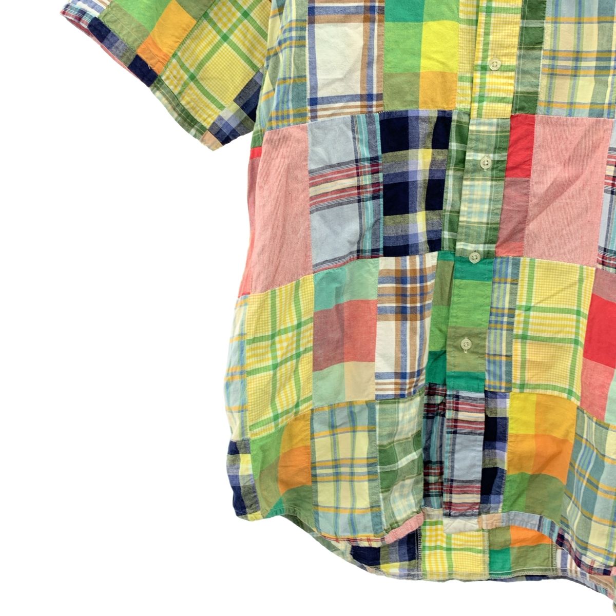 RALPH LAUREN / ラルフローレン | 1990s | BLAKE パッチワーク 半袖