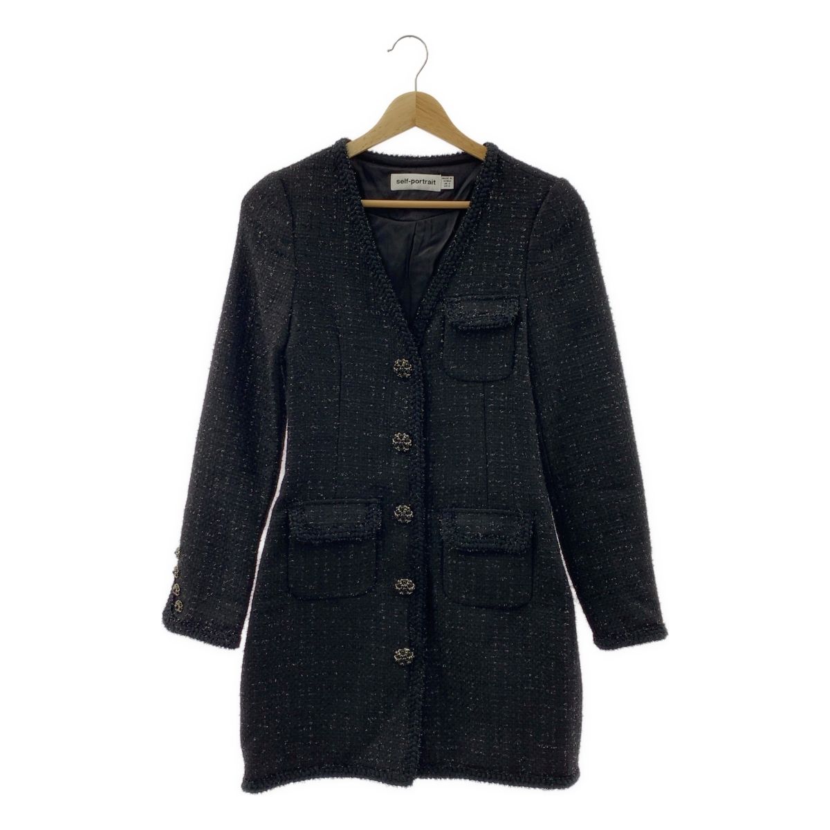 美品】 Self-Portrait / セルフポートレート | BOUCLE MINI DRESS